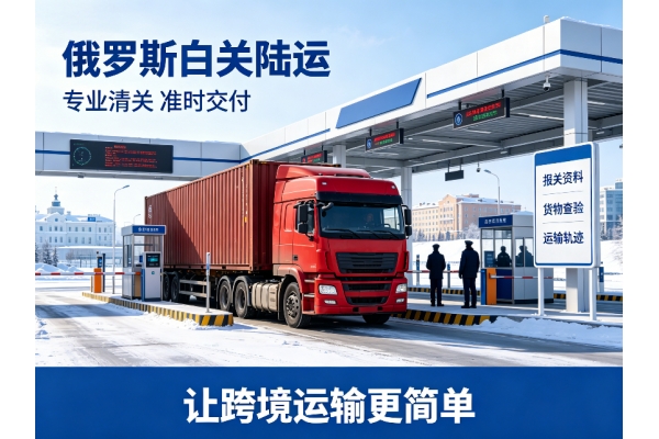 俄罗斯白关陆运怎么走更稳？从发货到清关的实用科普